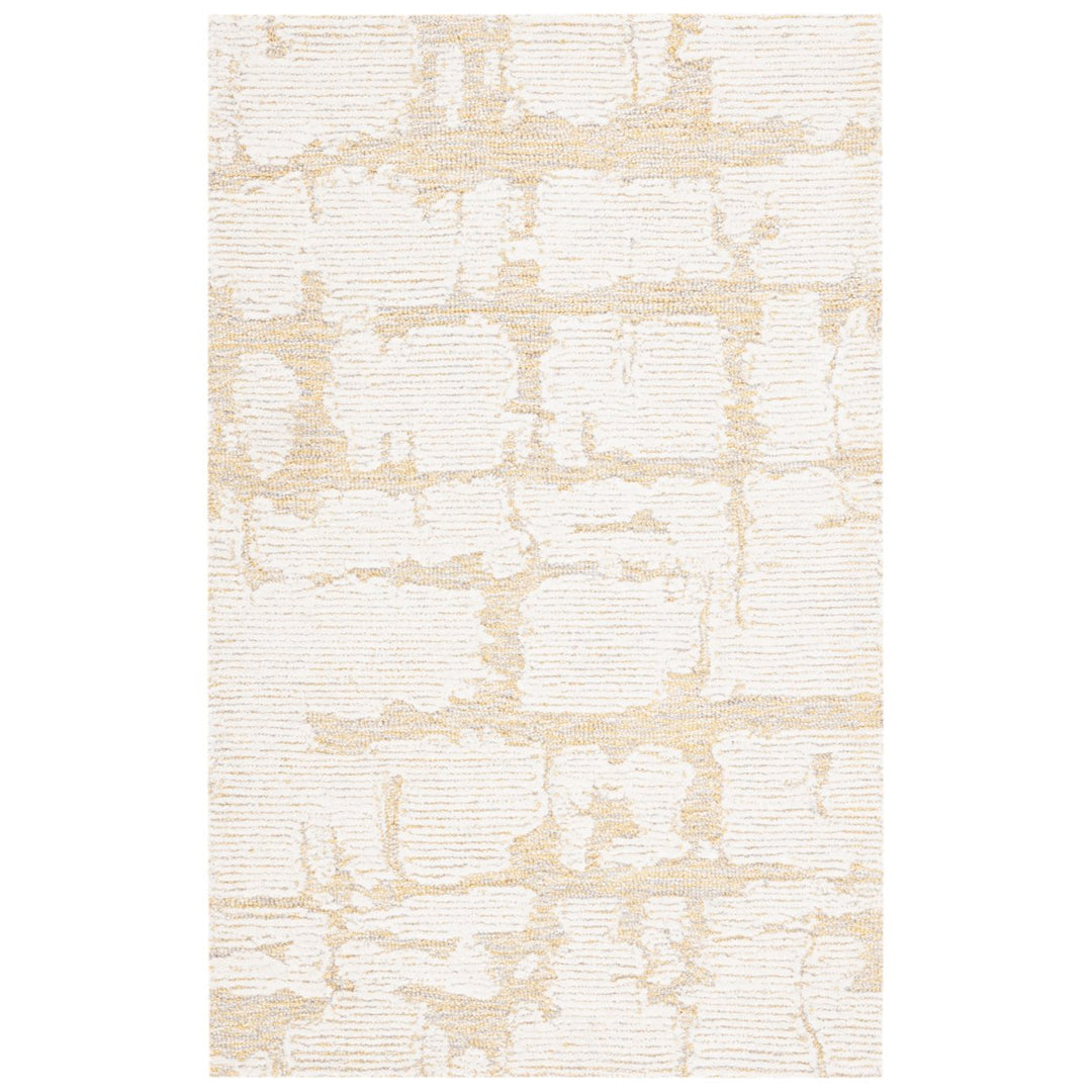 SAFAVIEH Martha Stewart MSR4533D Gold / Ivory Rug Image 7