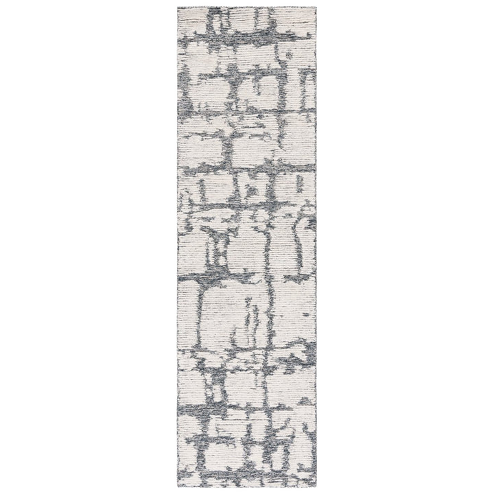 SAFAVIEH Martha Stewart MSR4533H Charcoal / Ivory Rug Image 1