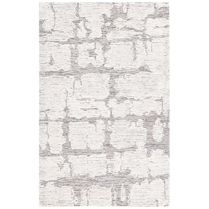 SAFAVIEH Martha Stewart MSR4533F Light Grey / Ivory Rug Image 7