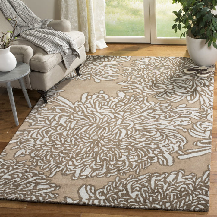 SAFAVIEH Martha Stewart MSR4542G Driftwood / Grey Rug Image 1