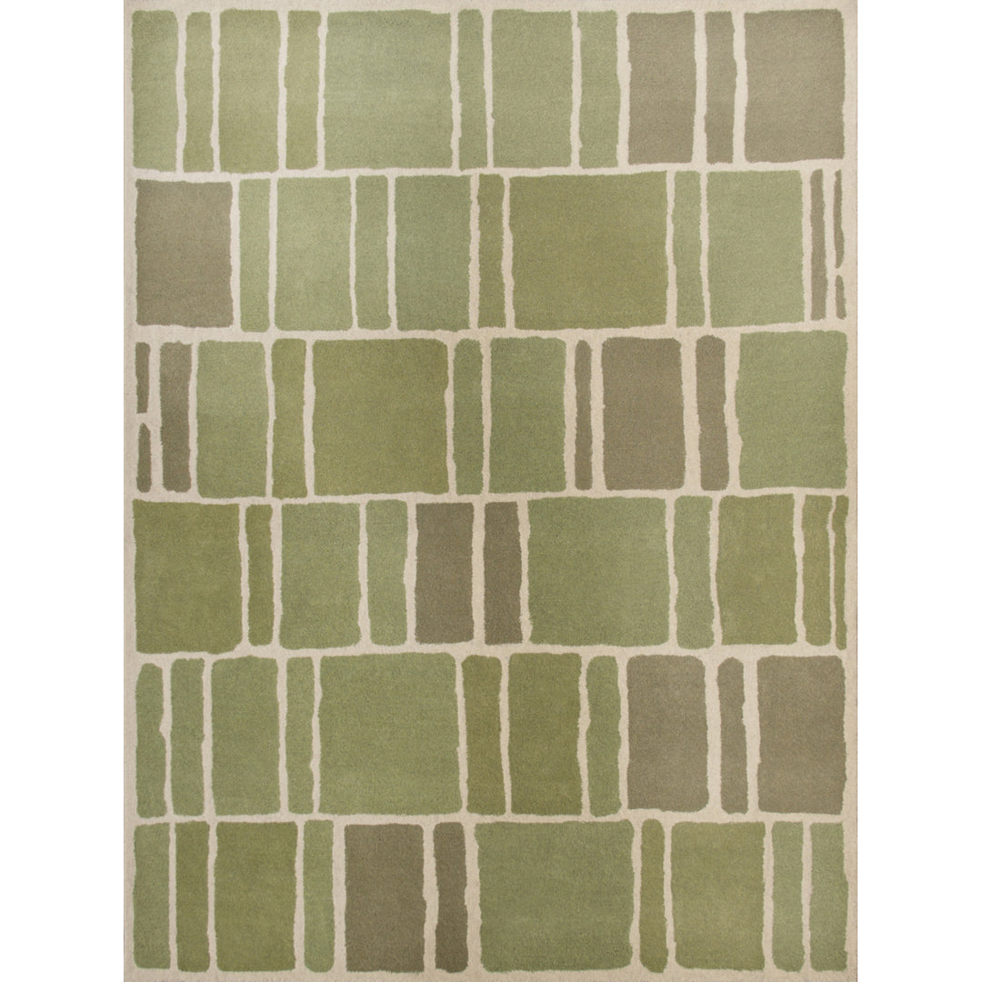 SAFAVIEH Martha Stewart MSR4559C Green / Ivory Rug Image 1