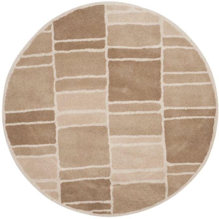 SAFAVIEH Martha Stewart MSR4559A Camel / Ivory Rug Image 3