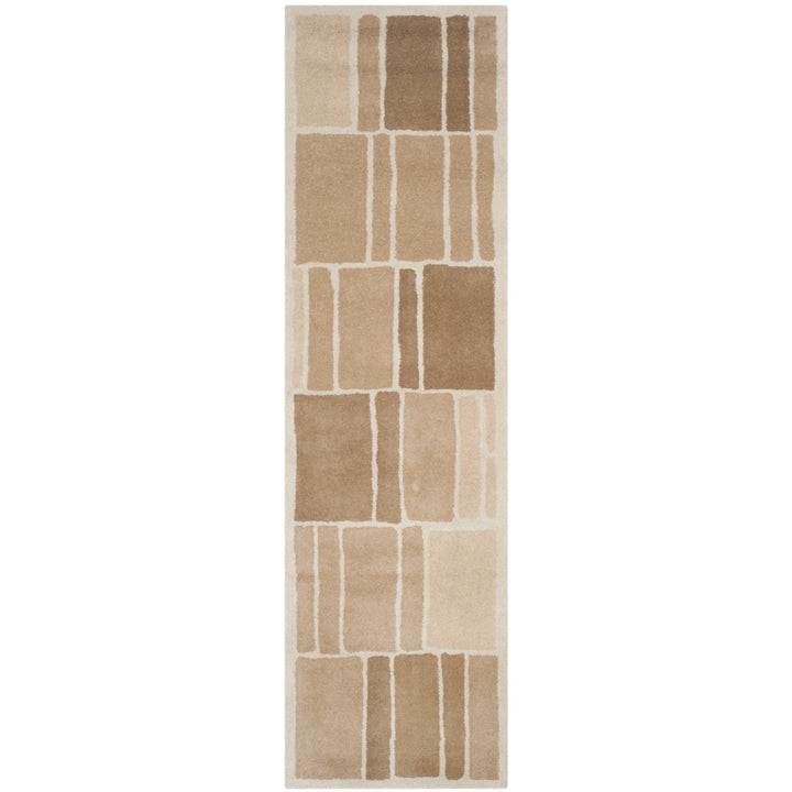 SAFAVIEH Martha Stewart MSR4559A Camel / Ivory Rug Image 4