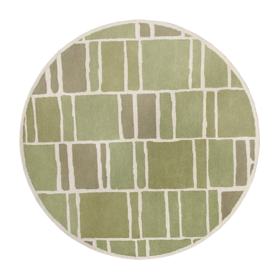 SAFAVIEH Martha Stewart MSR4559C Green / Ivory Rug Image 1