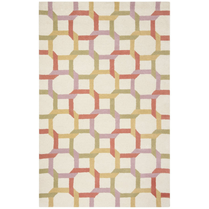 SAFAVIEH Martha Stewart MSR4563A Handmade Peony Rug Image 1