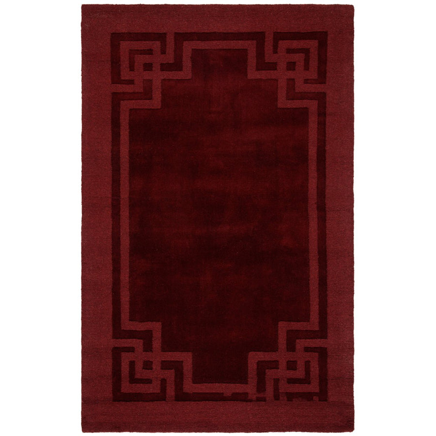 SAFAVIEH Martha Stewart MSR4614C Handmade Vermillion Rug Image 1