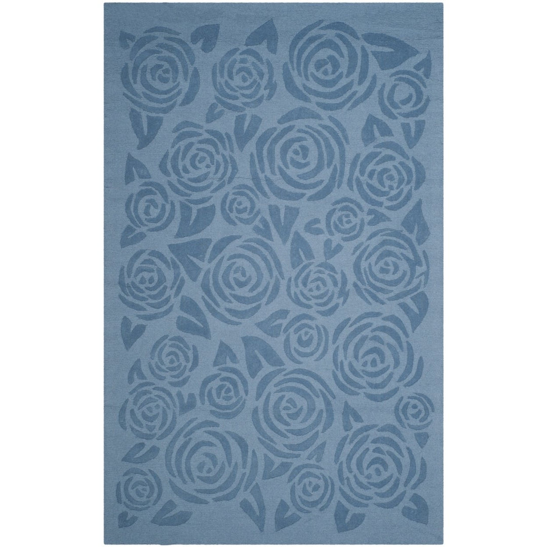 Safavieh MSR4618B Martha Stewart Thistle Blue Image 1