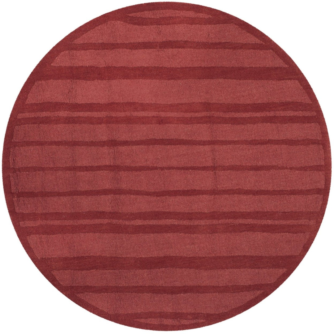 SAFAVIEH Martha Stewart MSR4619A Handmade Vermillion Rug Image 1