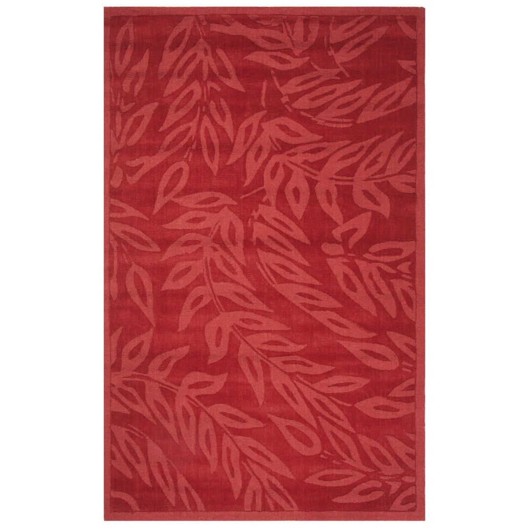 SAFAVIEH Martha Stewart MSR4621B Handmade Vermillion Rug Image 2