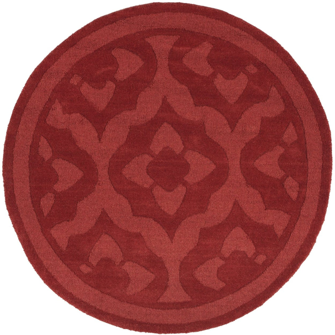 SAFAVIEH Martha Stewart MSR4622B Handmade Vermillion Rug Image 3