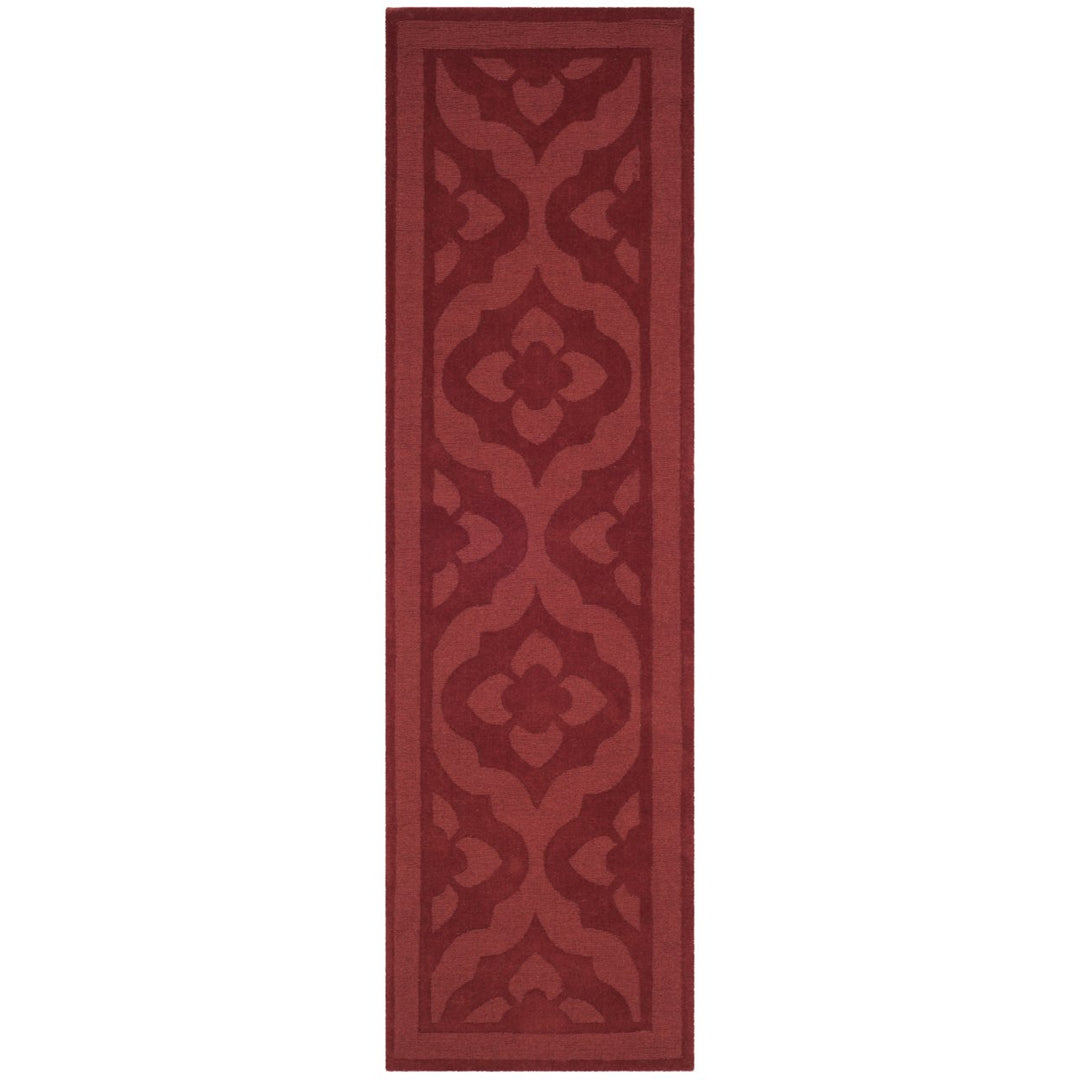 SAFAVIEH Martha Stewart MSR4622B Handmade Vermillion Rug Image 4