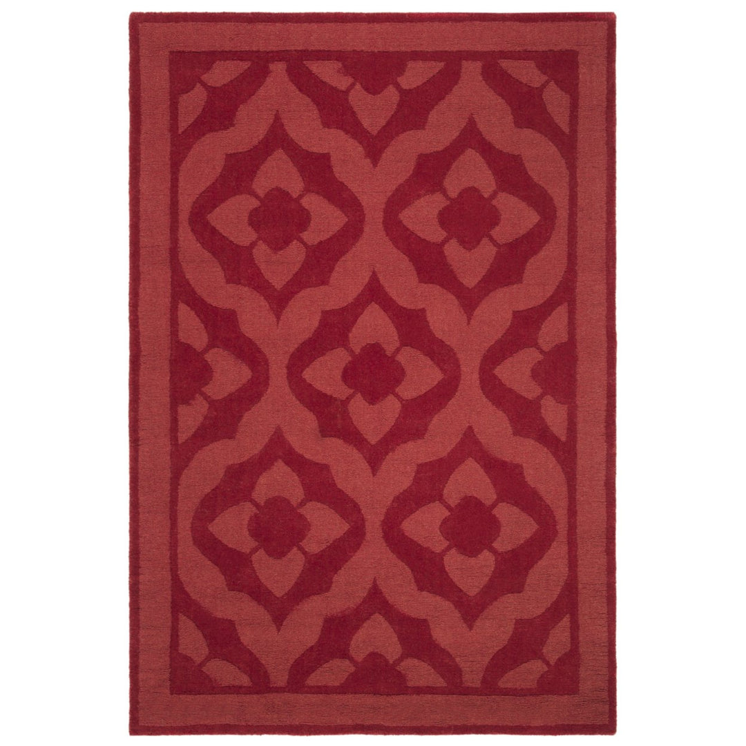 SAFAVIEH Martha Stewart MSR4622B Handmade Vermillion Rug Image 6