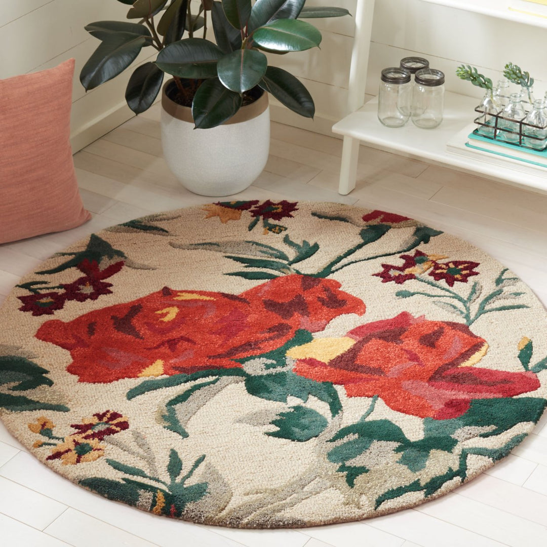 SAFAVIEH Martha Stewart MSR4717A Handmade Shortbread Rug Image 2