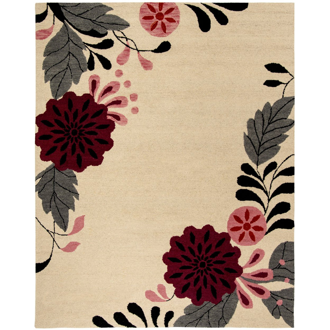 SAFAVIEH Martha Stewart MSR4871A Handmade Ivory Rug Image 1