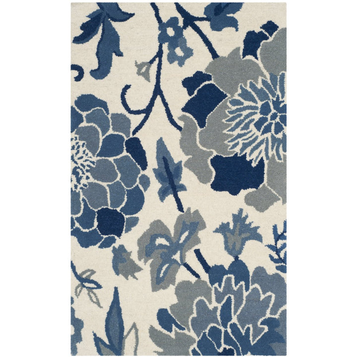 SAFAVIEH Martha Stewart MSR4732A Handmade Azurite Rug Image 8