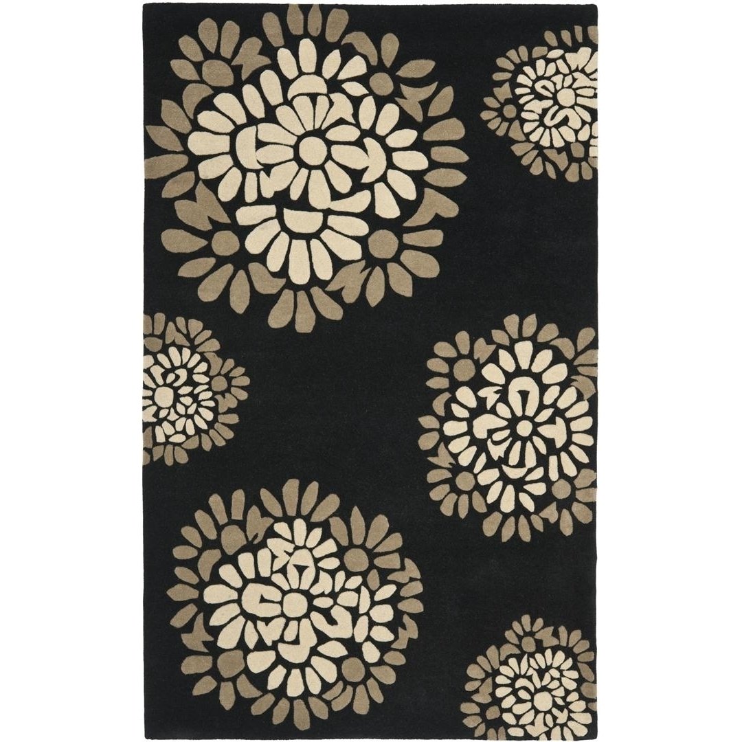 SAFAVIEH Martha Stewart MSR4730A Handmade Silhouette Rug Image 8