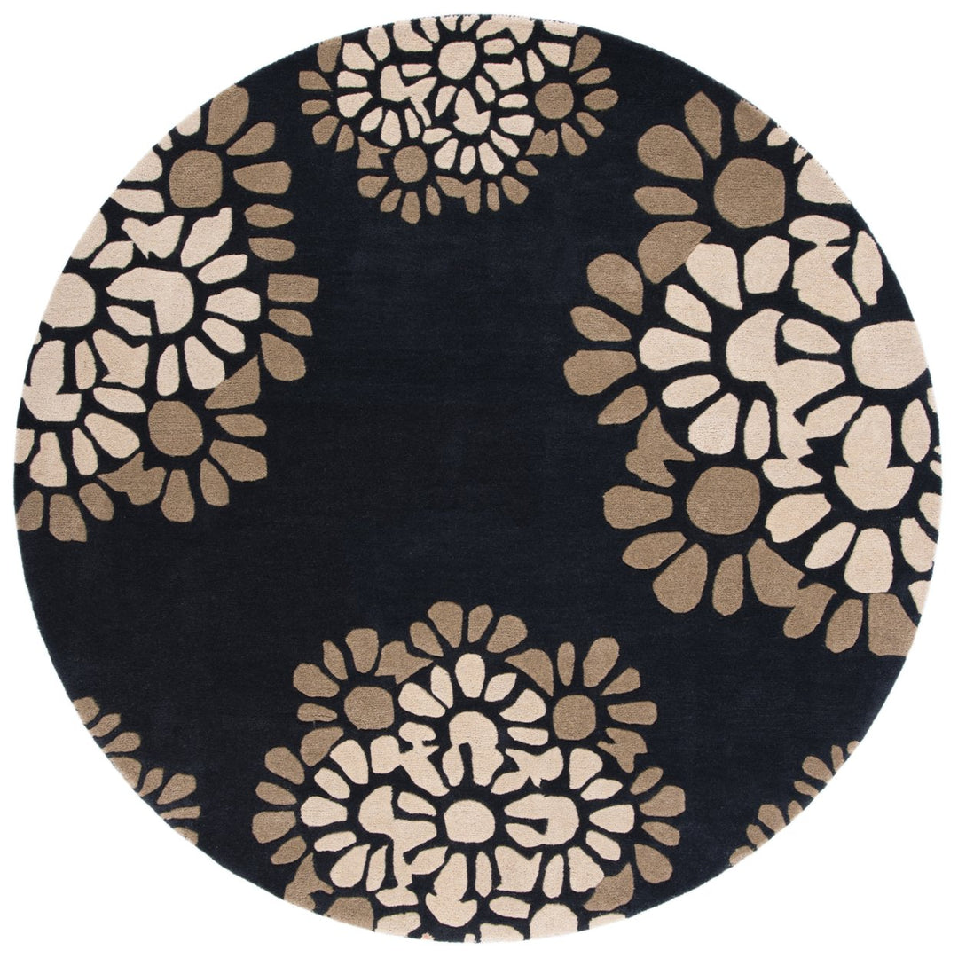 SAFAVIEH Martha Stewart MSR4730A Handmade Silhouette Rug Image 9