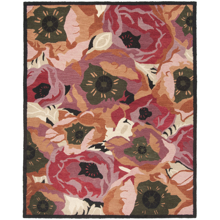 SAFAVIEH Martha Stewart MSR4872A Handmade Red Rug Image 1