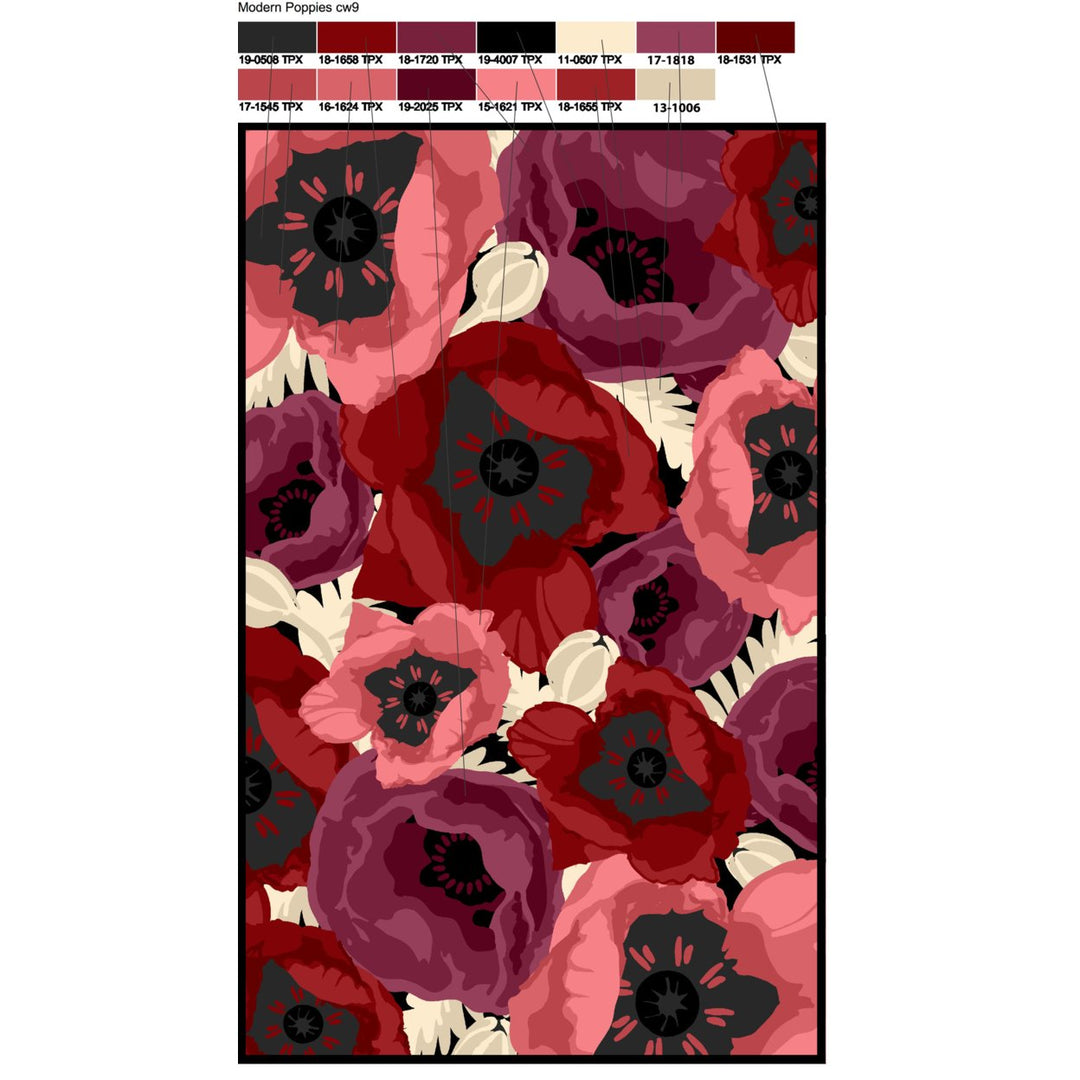 SAFAVIEH Martha Stewart MSR4872A Handmade Red Rug Image 1