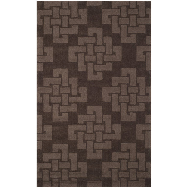 SAFAVIEH Martha Stewart MSR4950F Chocolate Truffle Rug Image 7