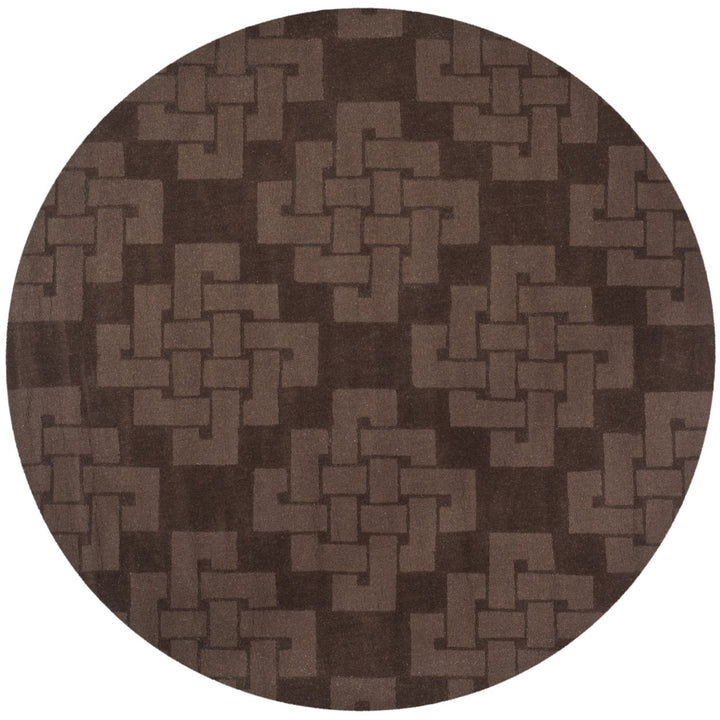 SAFAVIEH Martha Stewart MSR4950F Chocolate Truffle Rug Image 8