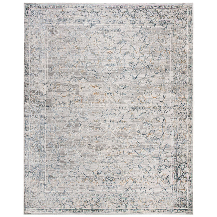 SAFAVIEH Martha Stewart MSR687G Cream / Grey Rug Image 1