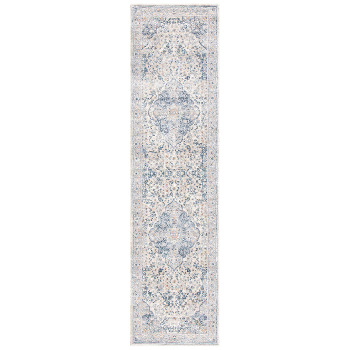 SAFAVIEH Martha Stewart MSR693D Cream / Blue Rug Image 3