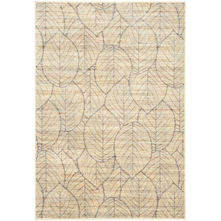 SAFAVIEH Martha Stewart MSR74125-2440 Cream / Multi Rug Image 3