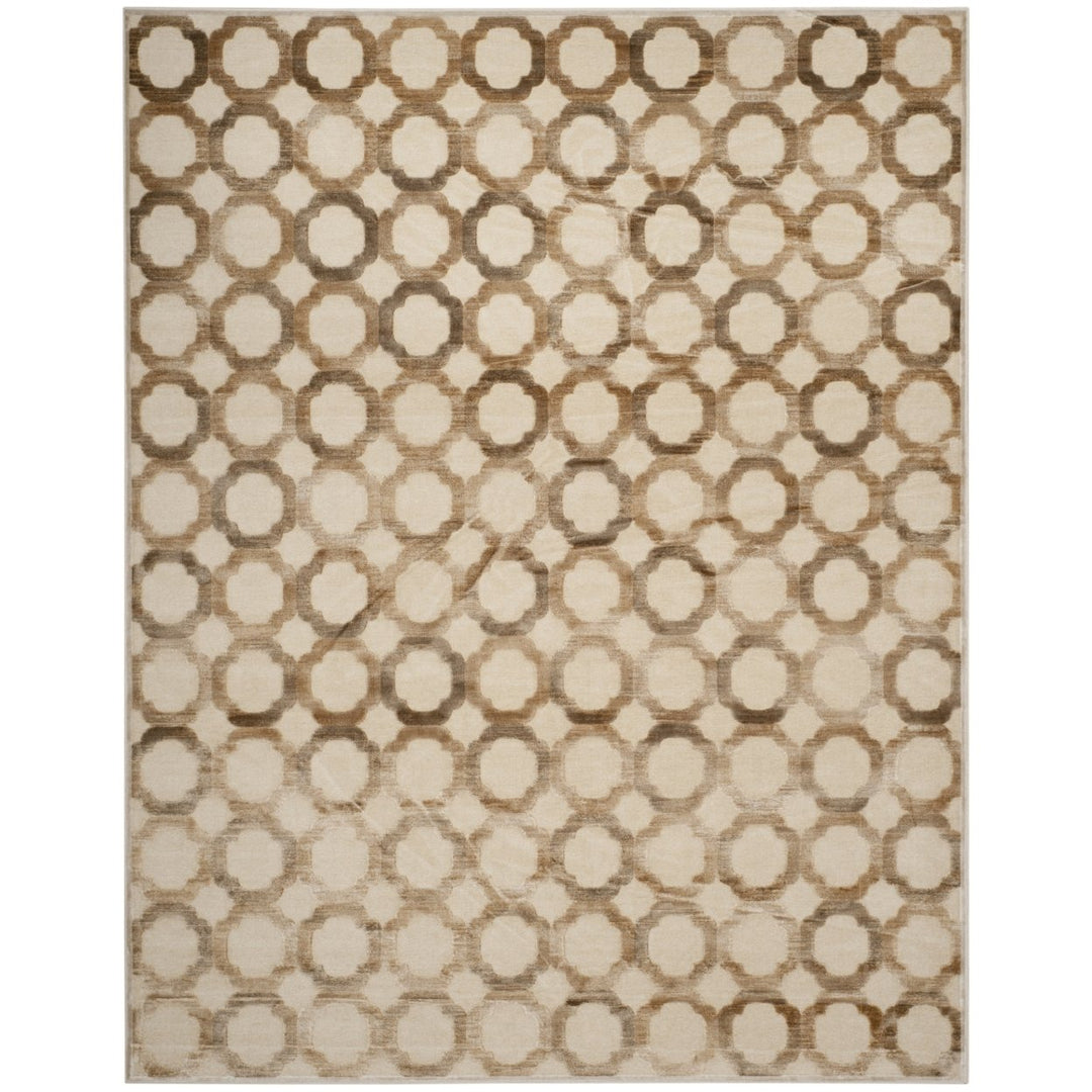 SAFAVIEH Martha Stewart MSR74302-3440 Stone / Cream Rug Image 1