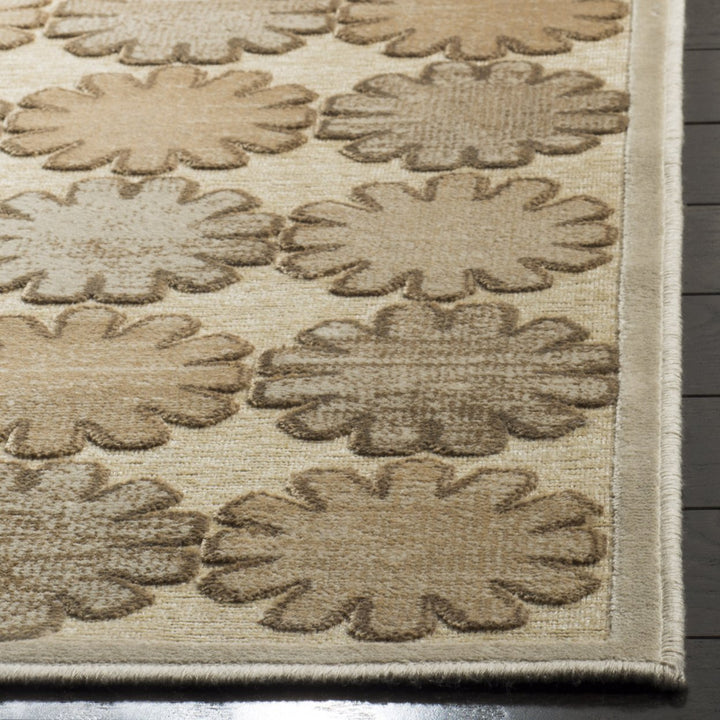 SAFAVIEH Martha Stewart MSR74301-3440 Stone / Cream Rug Image 3