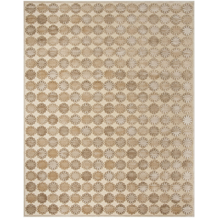 SAFAVIEH Martha Stewart MSR74301-3440 Stone / Cream Rug Image 4