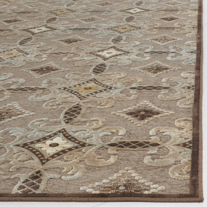 SAFAVIEH Martha Stewart MSR74303-1331 Brown / Brown Rug Image 3