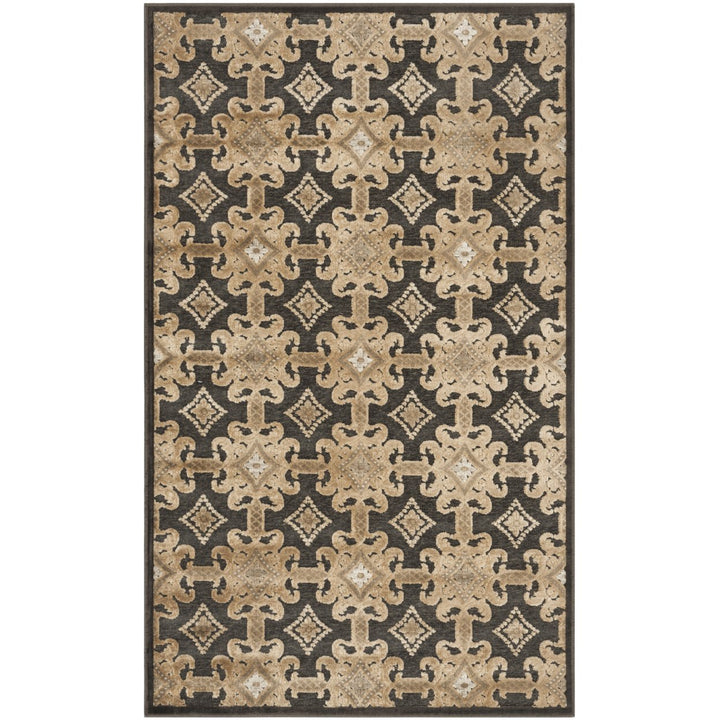 SAFAVIEH Martha Stewart MSR74303-3330 Soft Anthracite Rug Image 1