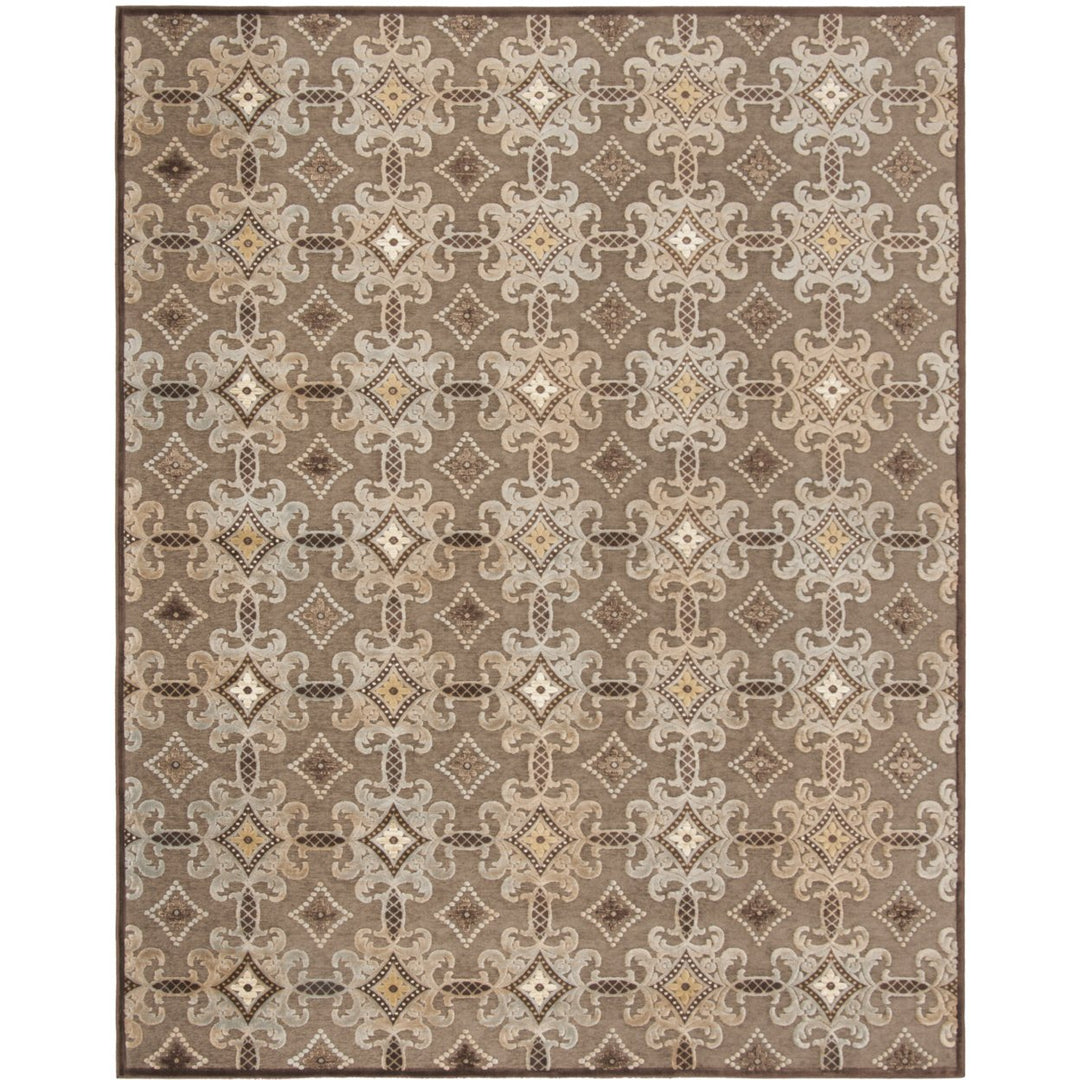 SAFAVIEH Martha Stewart MSR74303-1331 Brown / Brown Rug Image 1