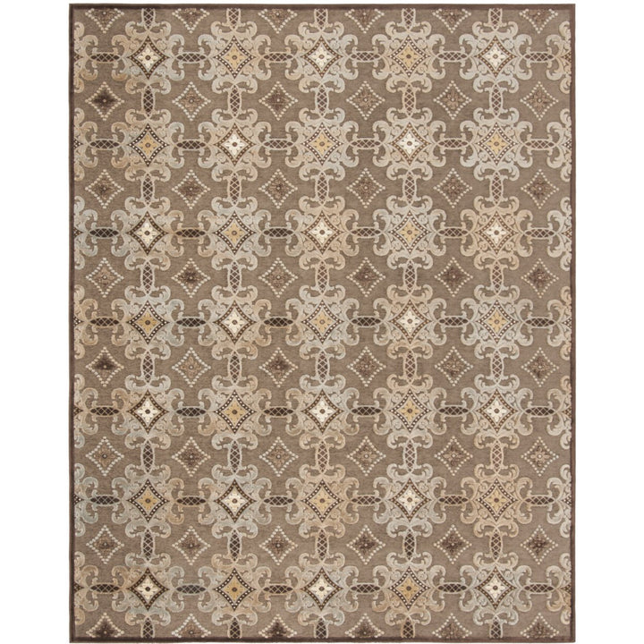 SAFAVIEH Martha Stewart MSR74303-1331 Brown / Brown Rug Image 1