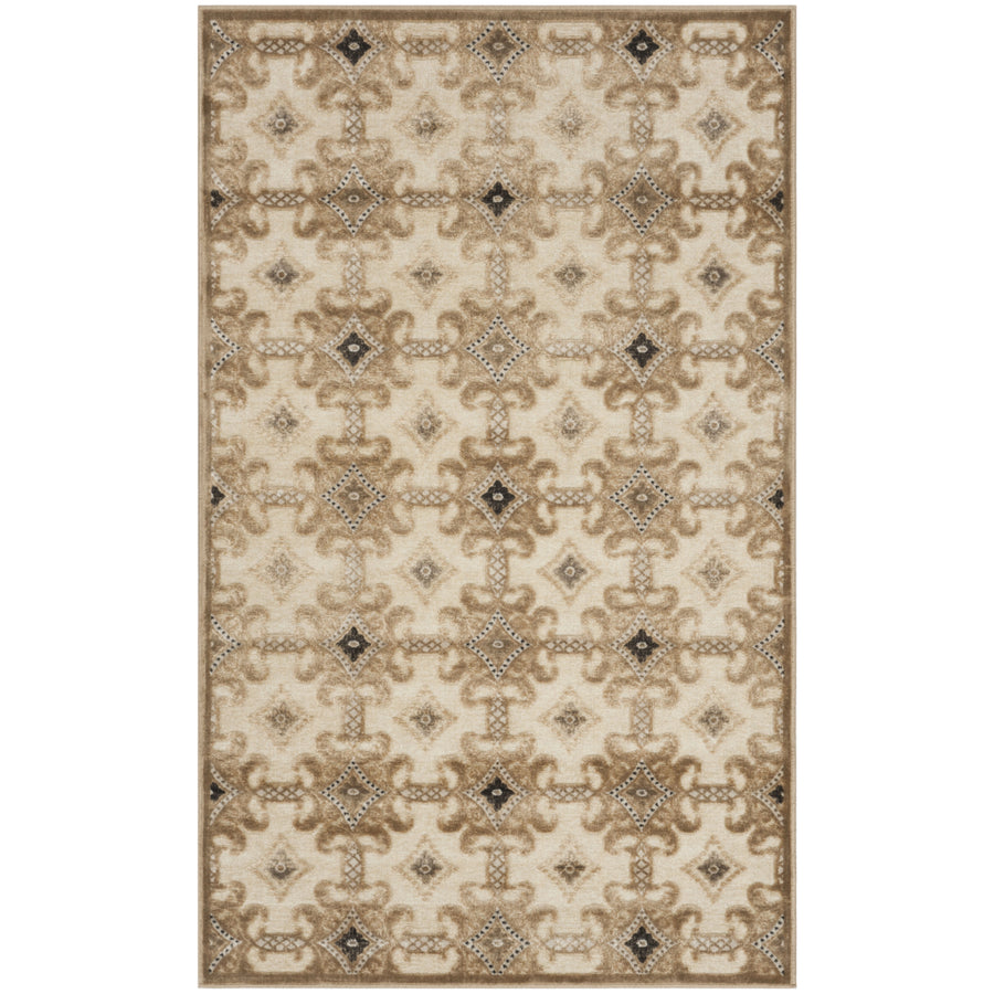 SAFAVIEH Martha Stewart MSR74303-3540 Caramel /Cream Rug Image 1