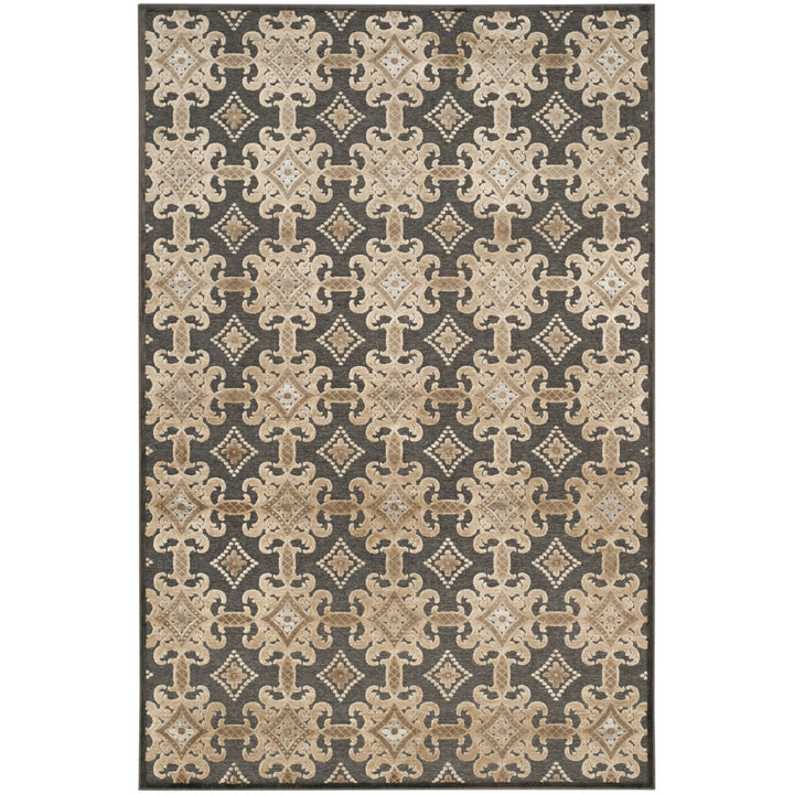 SAFAVIEH Martha Stewart MSR74303-3330 Soft Anthracite Rug Image 4