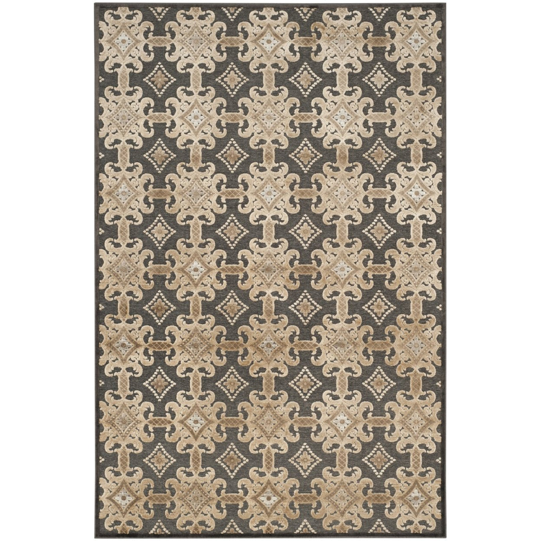 SAFAVIEH Martha Stewart MSR74303-3330 Soft Anthracite Rug Image 1