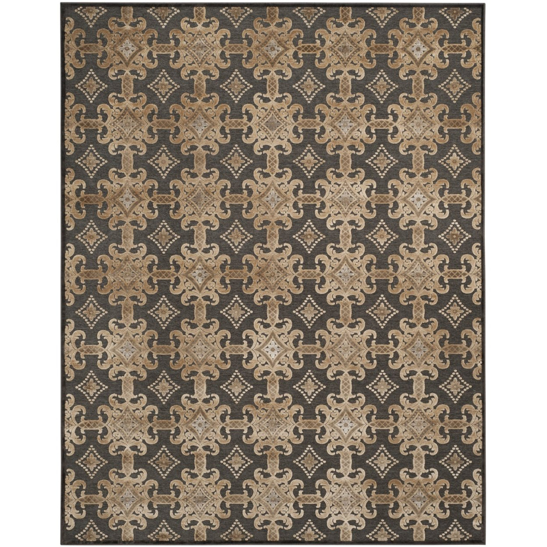 SAFAVIEH Martha Stewart MSR74303-3330 Soft Anthracite Rug Image 1