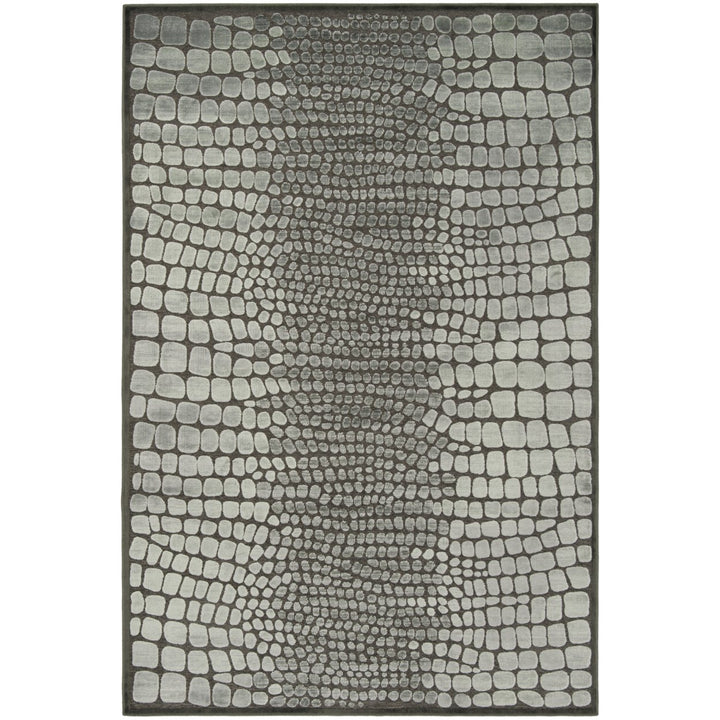 SAFAVIEH Martha Stewart MSR74304-2330 Anthracite Rug Image 1