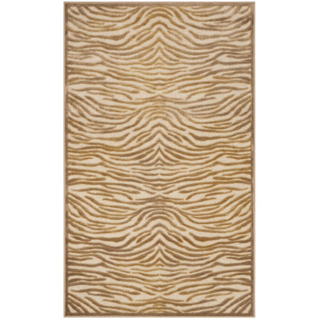 SAFAVIEH Martha Stewart MSR74305-1640 Taupe / Cream Rug Image 1