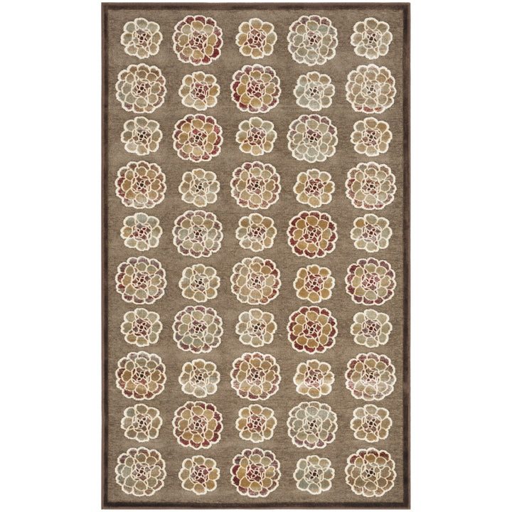 SAFAVIEH Martha Stewart MSR74306-1330 Brown / Brown Rug Image 4