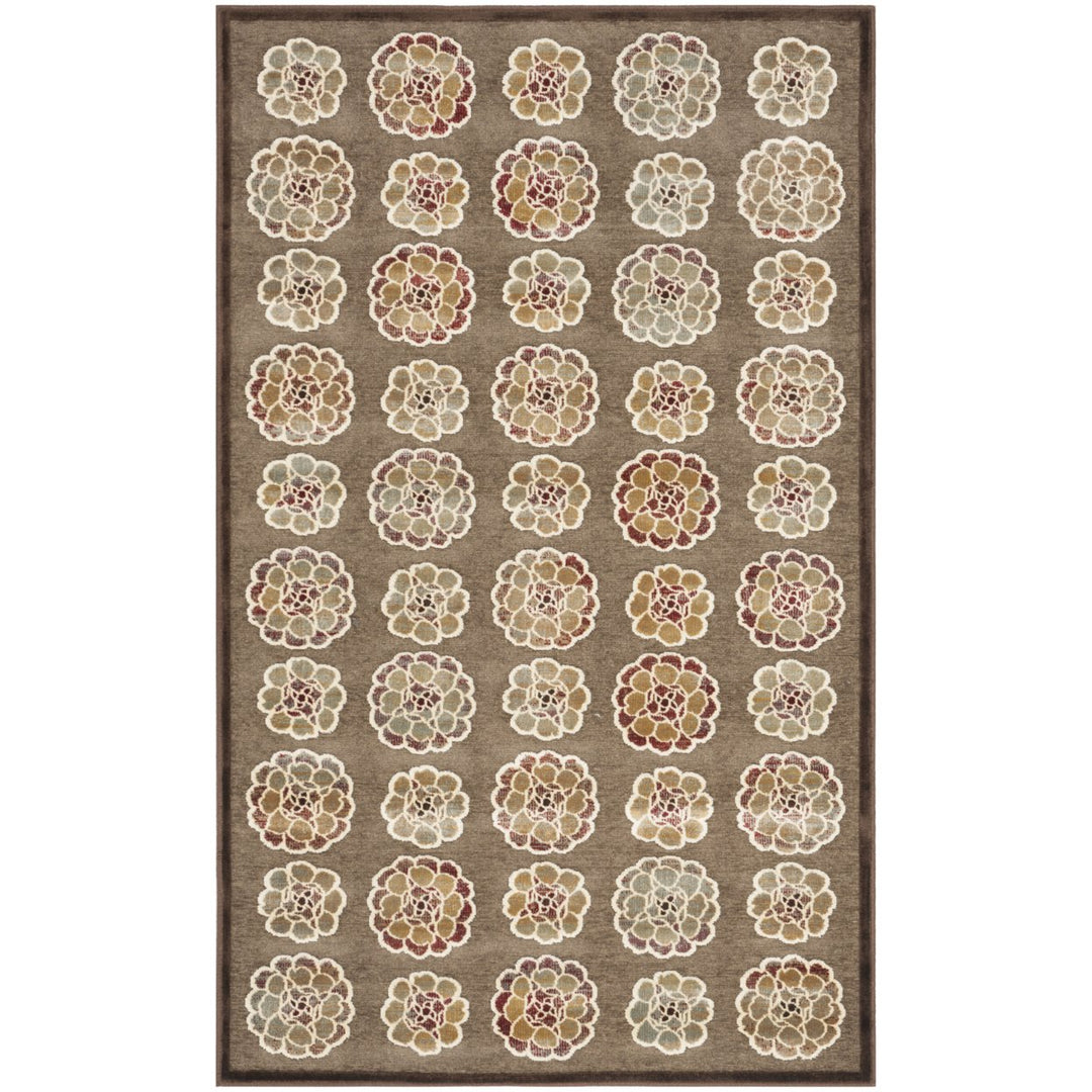 SAFAVIEH Martha Stewart MSR74306-1330 Brown / Brown Rug Image 1