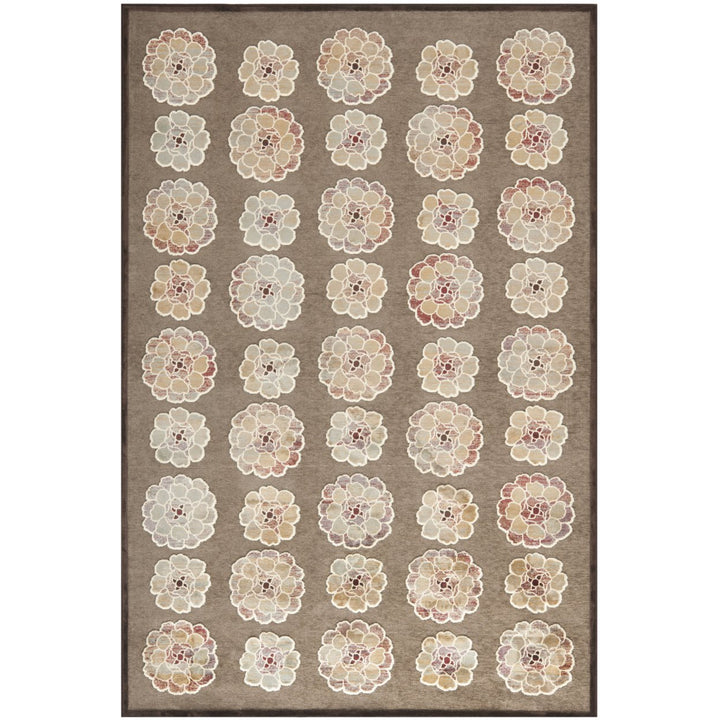 SAFAVIEH Martha Stewart MSR74306-1330 Brown / Brown Rug Image 5