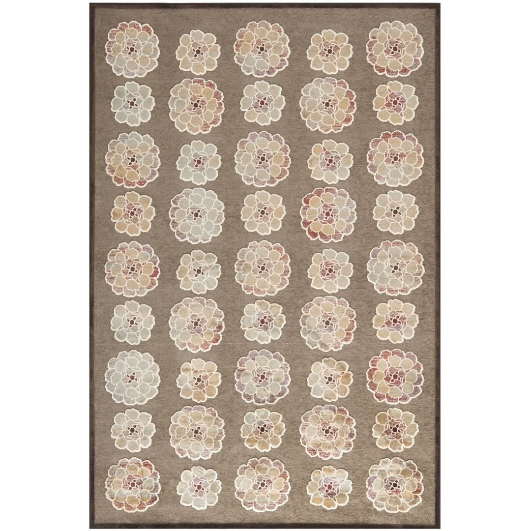 SAFAVIEH Martha Stewart MSR74306-1330 Brown / Brown Rug Image 1