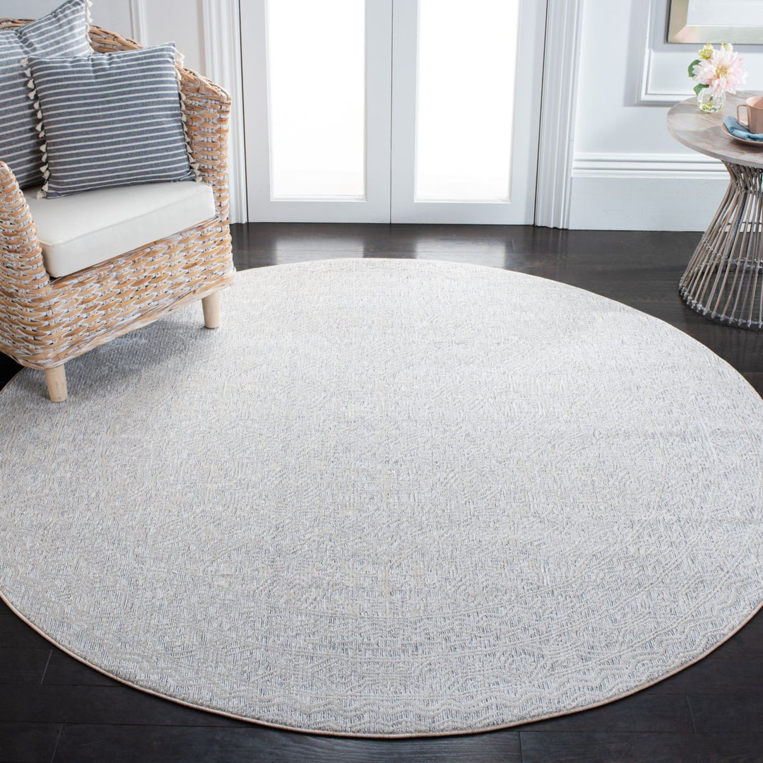 SAFAVIEH Martha Stewart Sabrina MSR8933A Ivory/ Lt Grey Rug Image 2