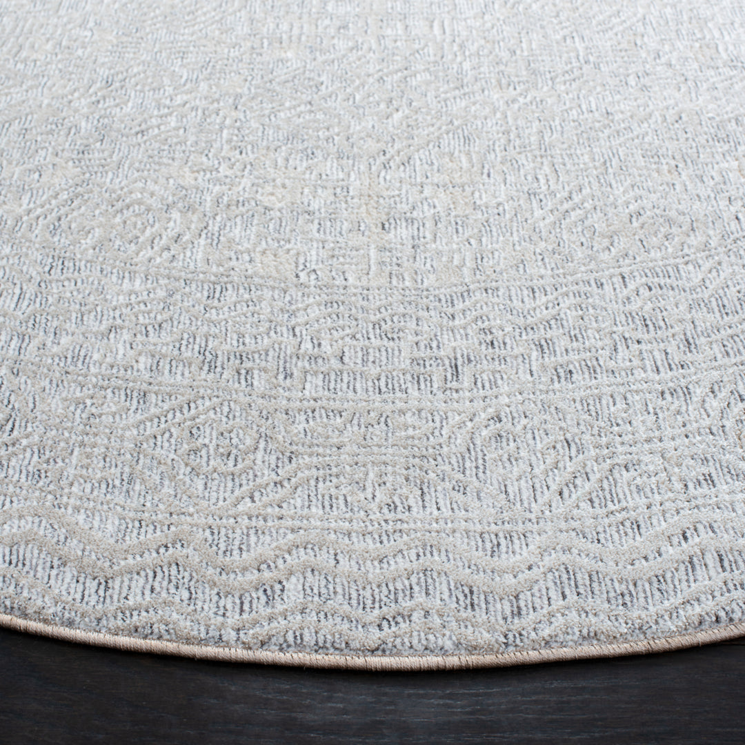 SAFAVIEH Martha Stewart Sabrina MSR8933A Ivory/ Lt Grey Rug Image 5