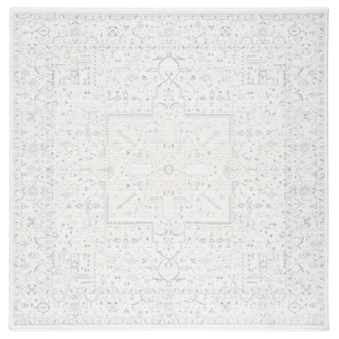 SAFAVIEH Martha Stewart Sabrina MSR8931B Ivory/ Lt Grey Rug Image 1