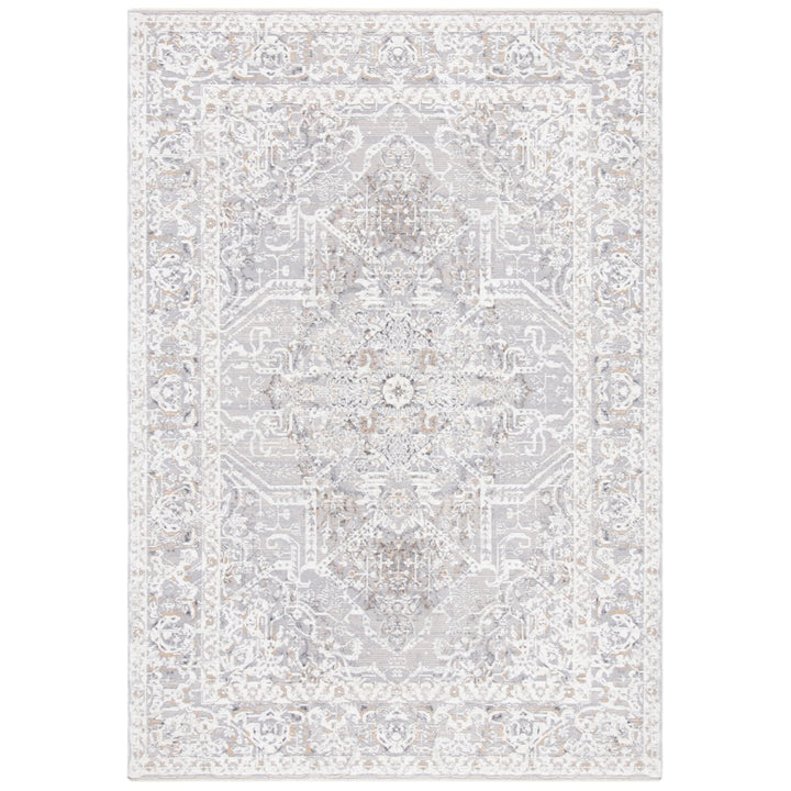 SAFAVIEH Martha Stewart Sabrina MSR8934B Ivory/ Lt Grey Rug Image 1