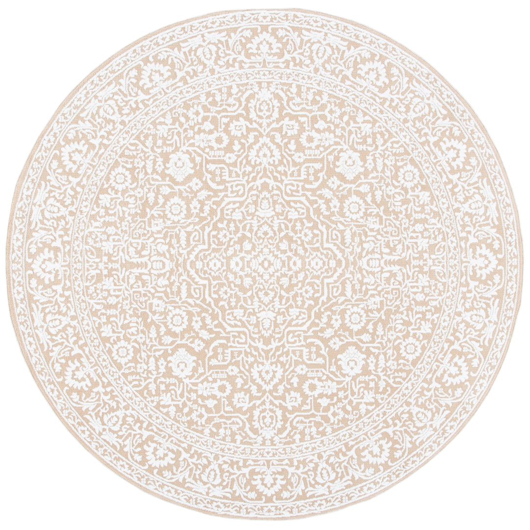 SAFAVIEH Martha Stewart Sabrina MSR8937B Gold/Ivory Rug Image 4